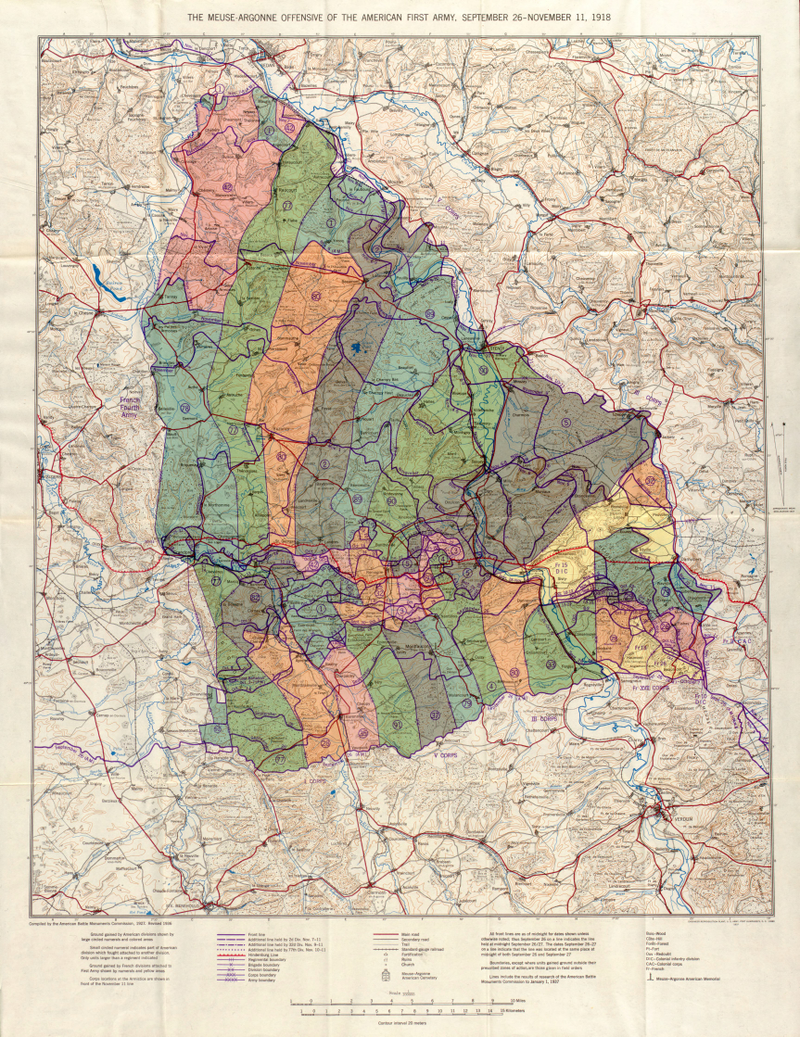 Image: American Battlefield and Monuments Commission / Washington State Library and Washington State Archives